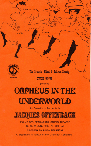 Orpheus in the Underwold (1980) – programme