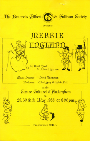 Merrie England (1986) – programme