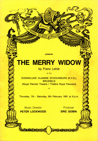The Merry Widow (1991) – programme