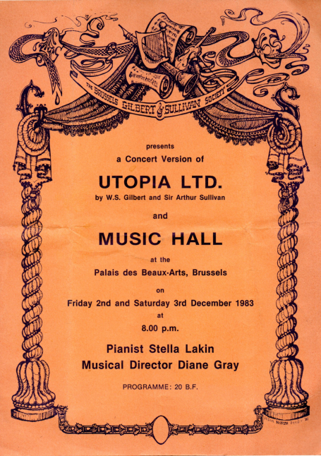 Utopia Ltd. and Music Hall G&S Society 1983