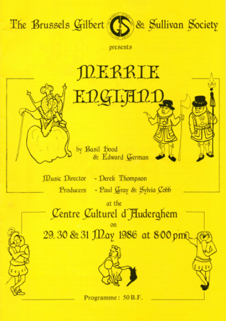Merrie England (1986) – programme