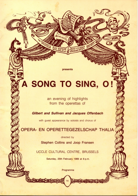 A Song to Sing (1989) – programme