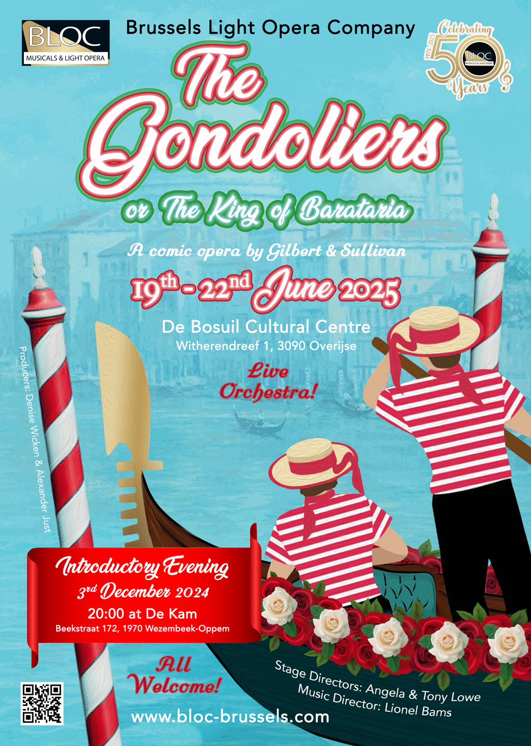 The Gondoliers (poster for slideshow)