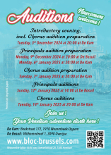 Gondoliers flyer auditions