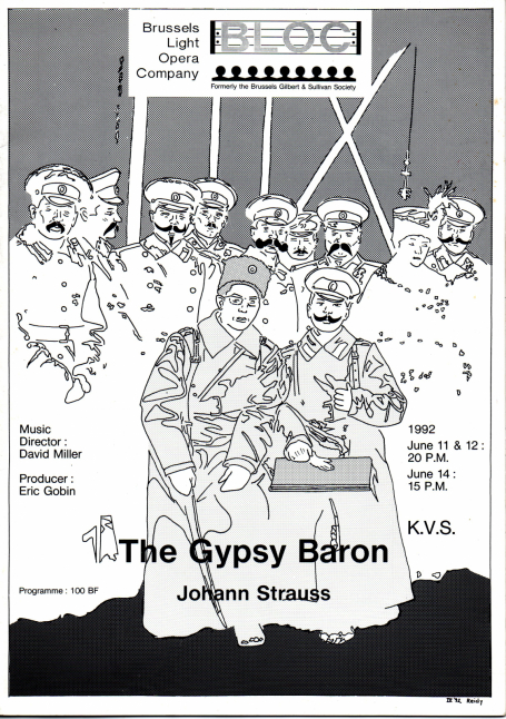 The Gypsy Baron (1992) – programme